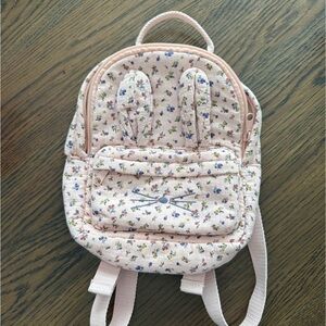 Cute Zara Floral Bunny Backpack